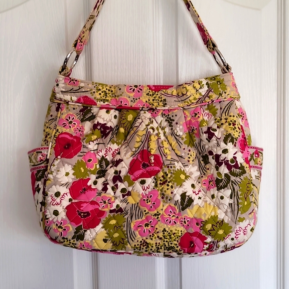 Printed Vera Bradley bag Make Me Blush Pattern Shoulder Bag - Picture 7 of 14